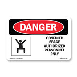 Confined Space Authorized Personnel Only