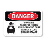 Contains Asbestos Fibers