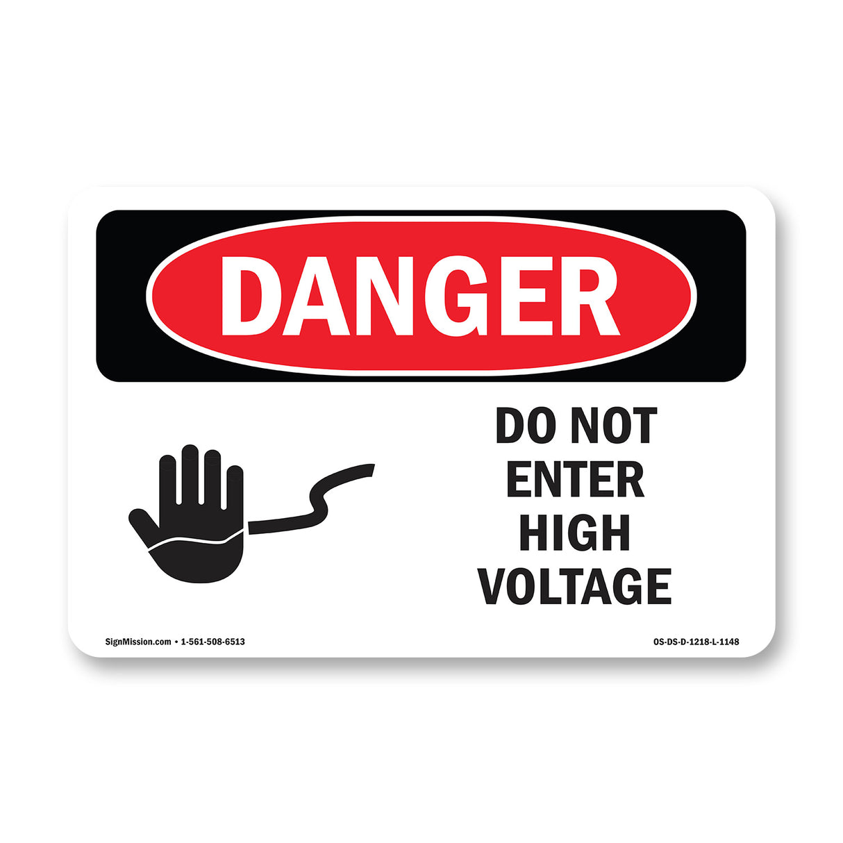 Do Not Enter High Voltage