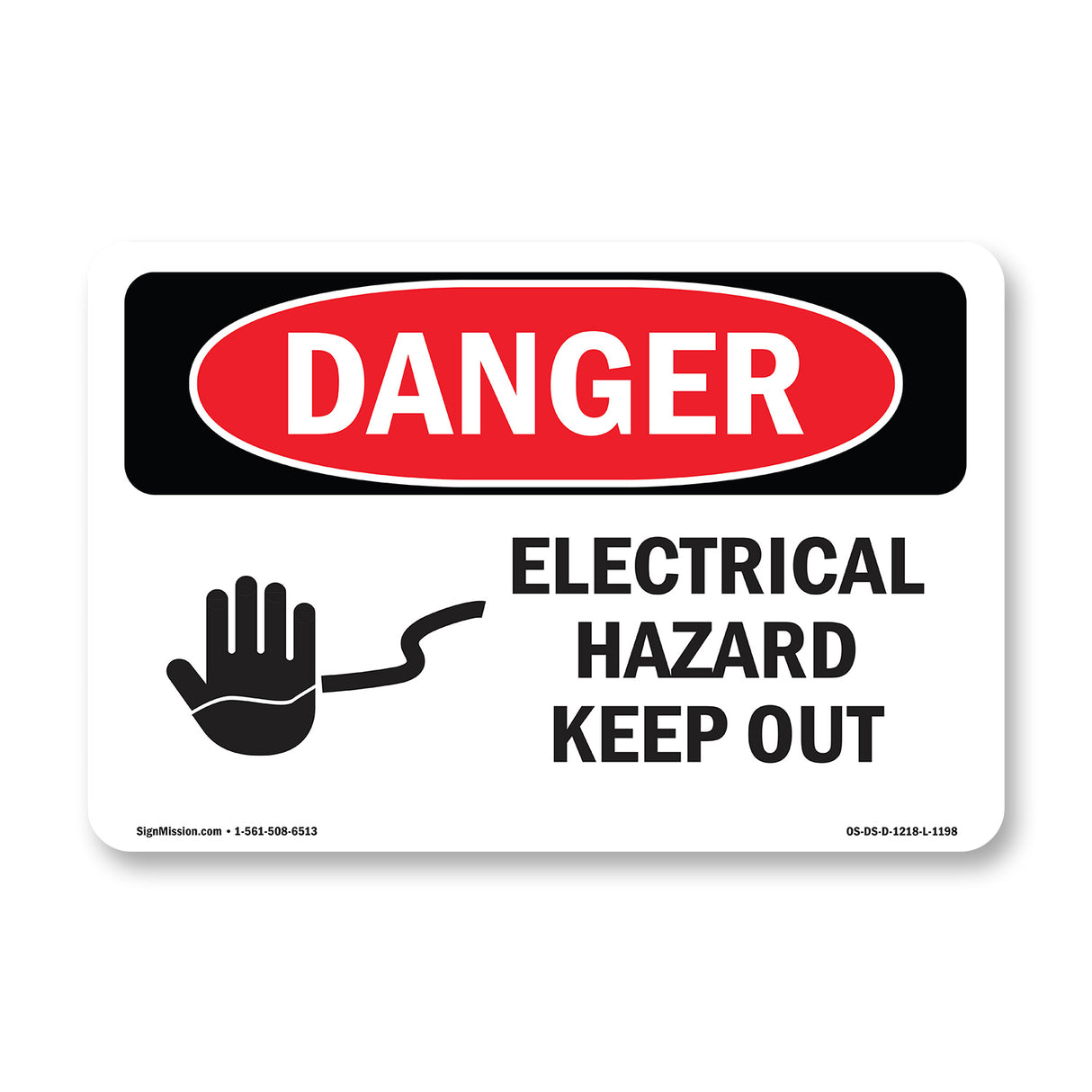 Electrical Hazard Keep Out