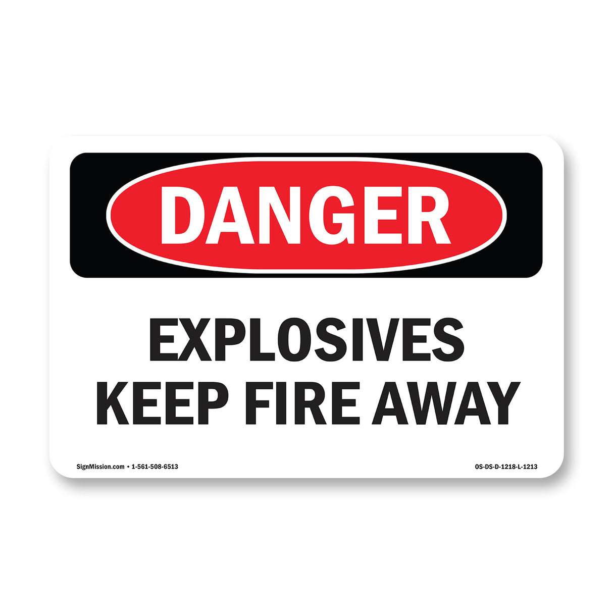 Explosives Keep Fire Away