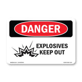 Explosives Keep Out