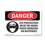 Eye Protection Must Be Worn