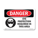 Eye Protection Required In This Area