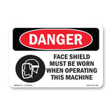 Face Shield Must Be Worn