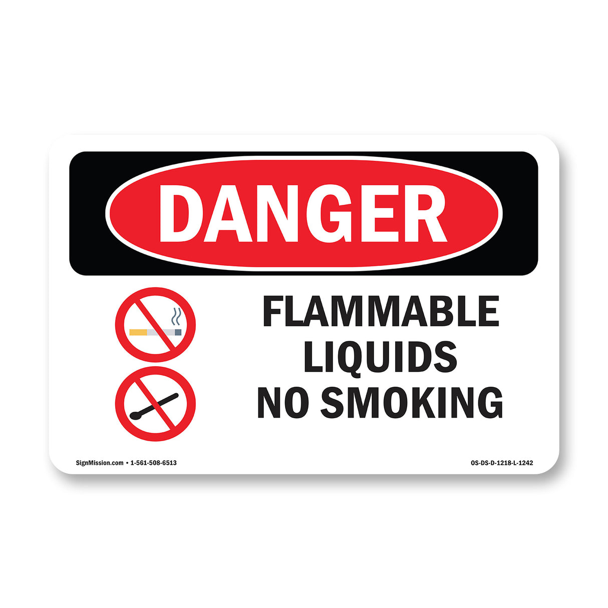 Flammable Liquids No Smoking