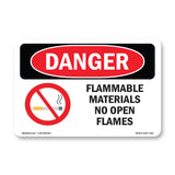 Flammable Materials No Open Flames