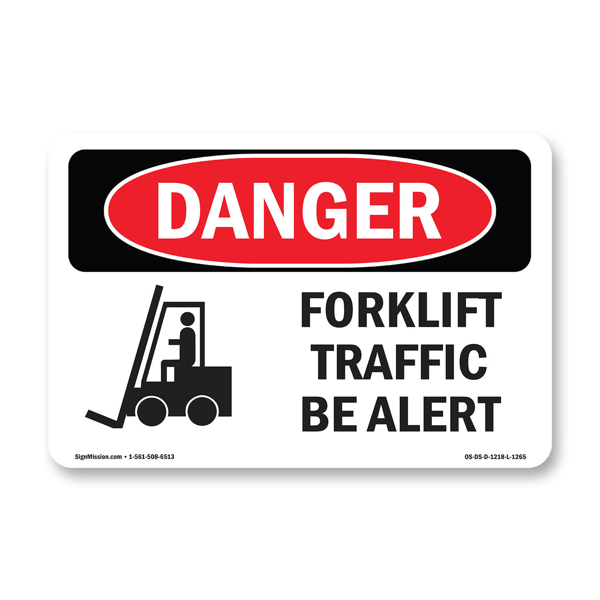 Forklift Traffic Be Alert