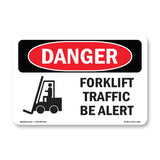 Forklift Traffic Be Alert