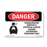 Formaldehyde Irritant Hazard
