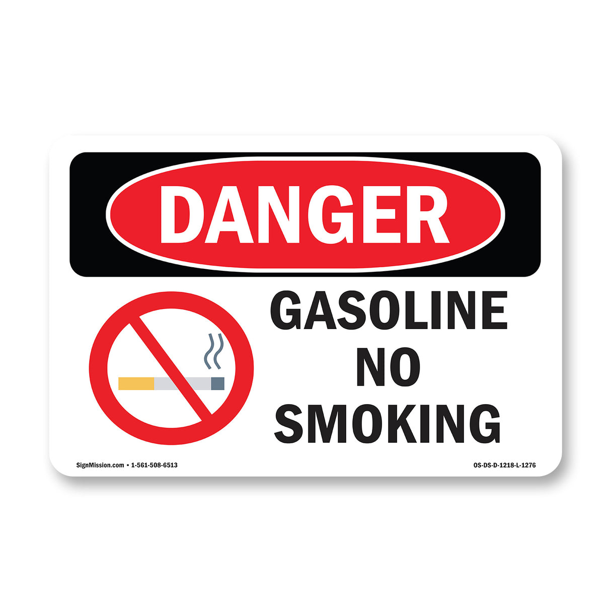 Gasoline No Smoking