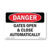 Gates Open And Close Automatically