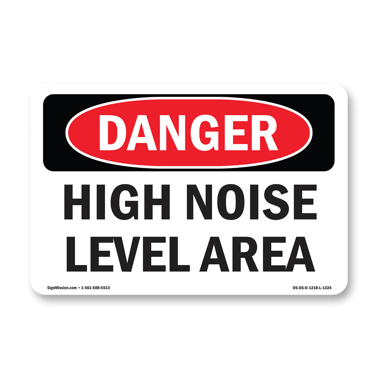 High Noise Level Area