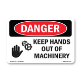 Keep Hands Out Of Machinery Spanish