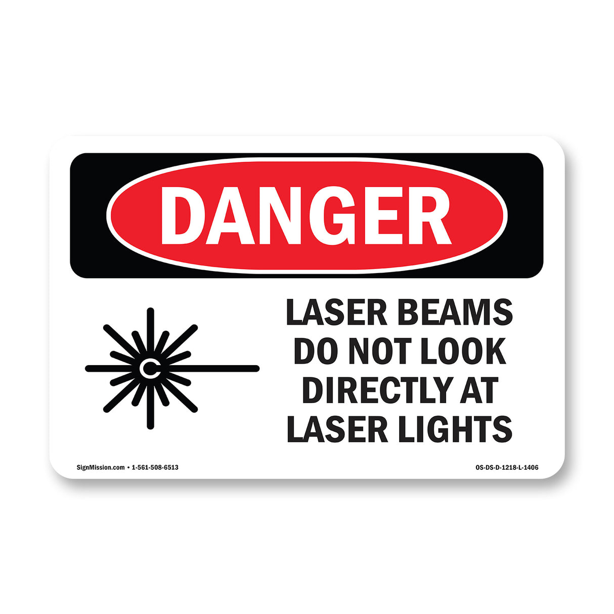 Laser Beams Look Directly Lights