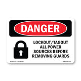 Lockout Tagout All Power Sources