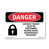 Lockout Tagout Setup Maintenance Repair