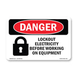 Lockout Electricity Before Working