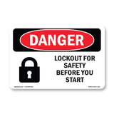Lockout For Safety Before You Start