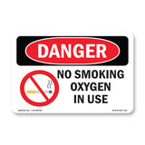 No Smoking Oxygen In Use