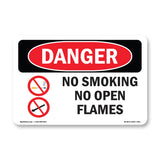 No Smoking No Open Flames