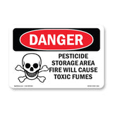 Pesticide Storage Area