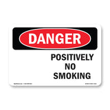 Positively No Smoking