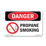 Propane No Smoking
