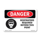 Respirators Required Beyond This Point