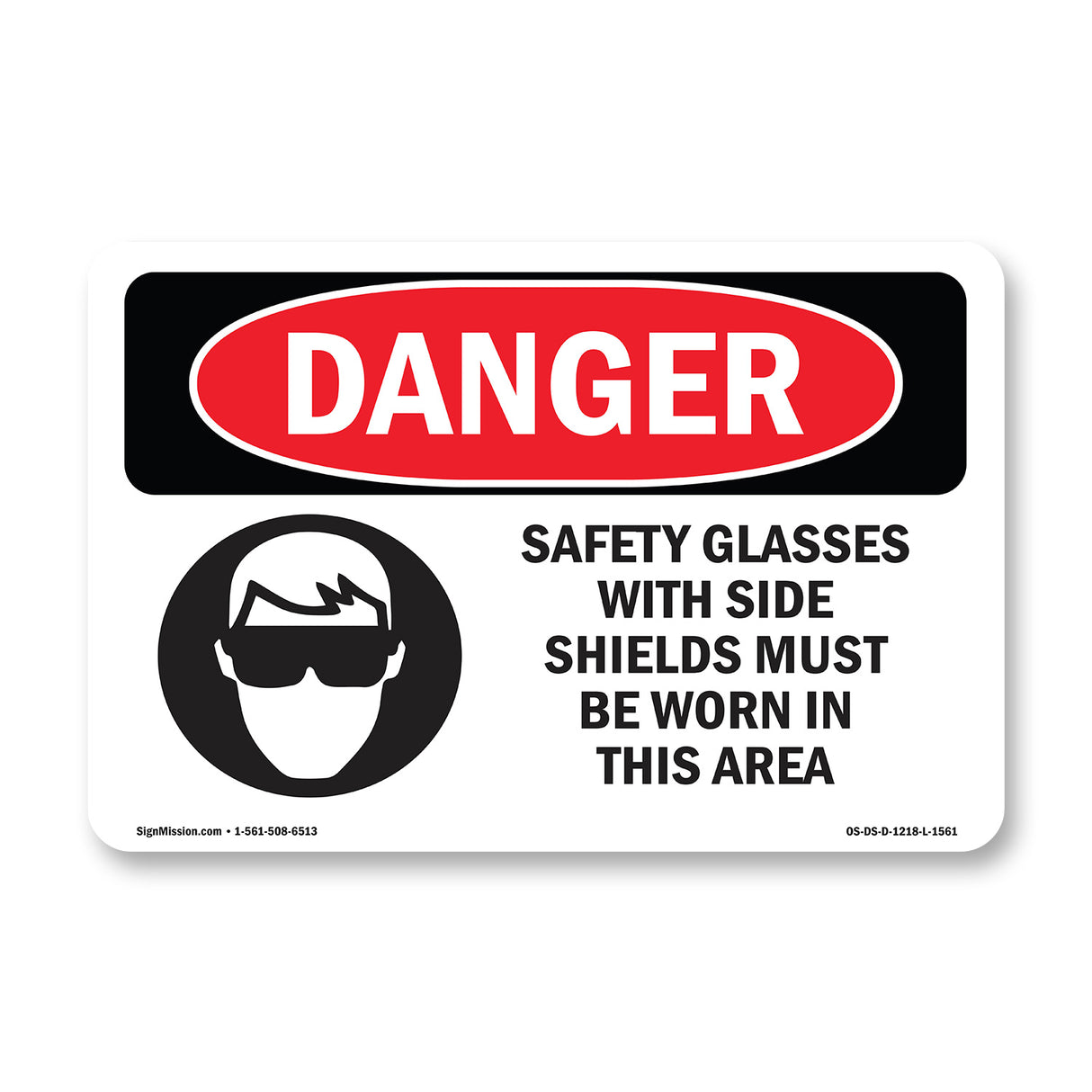 Safety Glasses With Side Shields