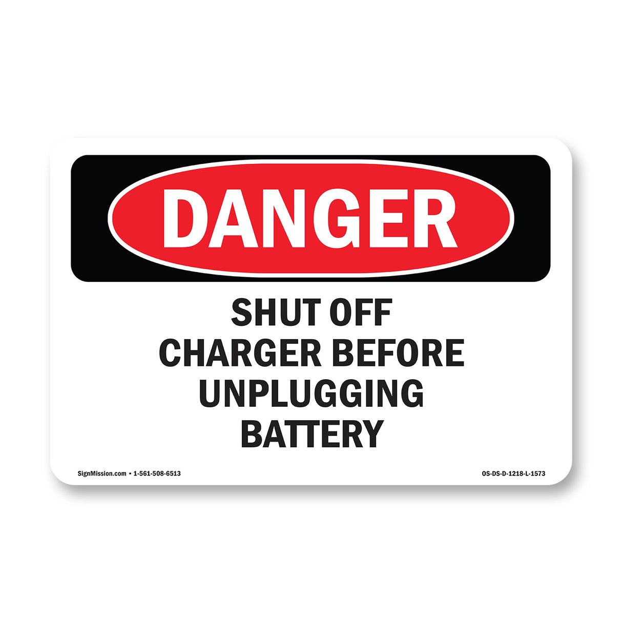 Shut Off Charger Before Unplugging Battery