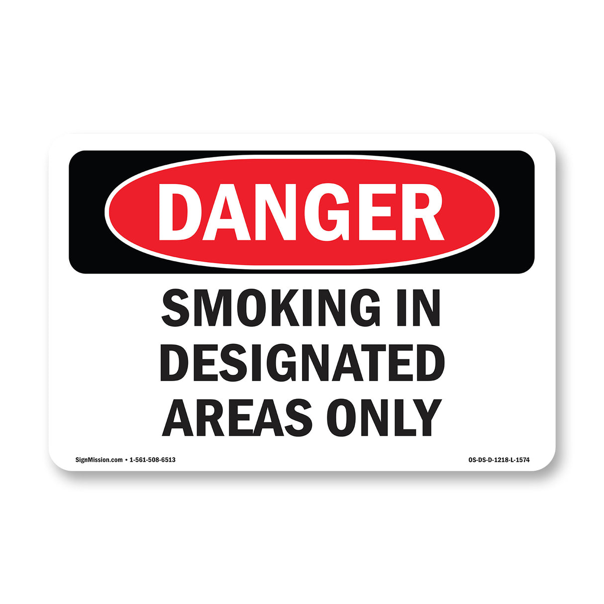 Smoking In Designated Areas Only