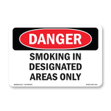 Smoking In Designated Areas Only
