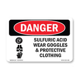 Sulfuric Acid Wear Goggles