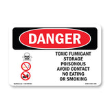 Toxic Fumigant Storage Poisonous
