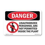 Unauthorized Personnel Are Not Permitted