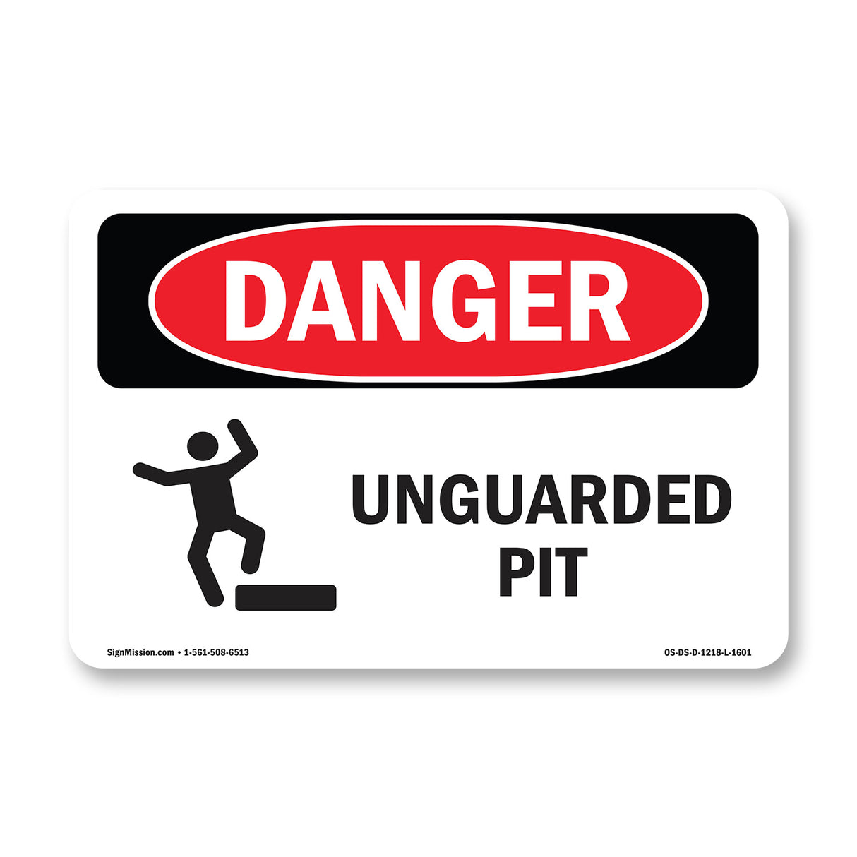 Unguarded Pit