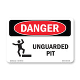 Unguarded Pit
