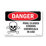 Pool Closed Strong