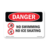 No Swimming No Ice Skating