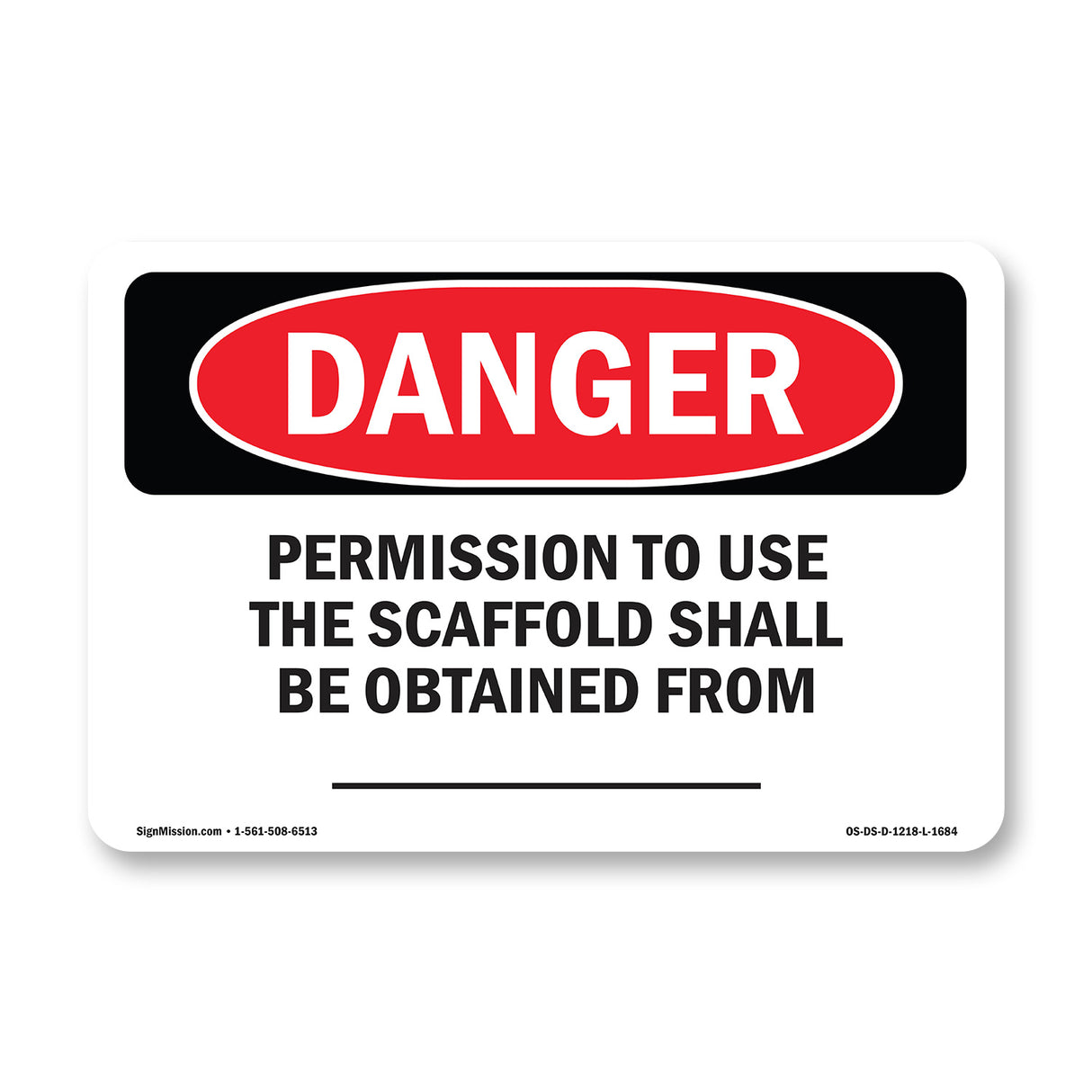 Permission To Use The Scaffold Obtained from