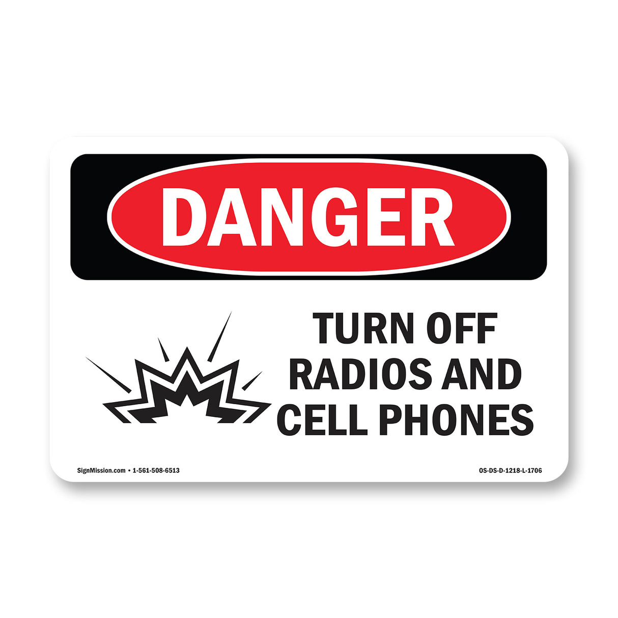 Turn Off Radios And Cell Phones