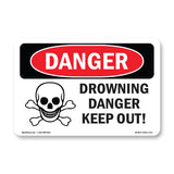 Drowning Danger Keep Out!