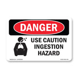 Use Caution Ingestion Hazard