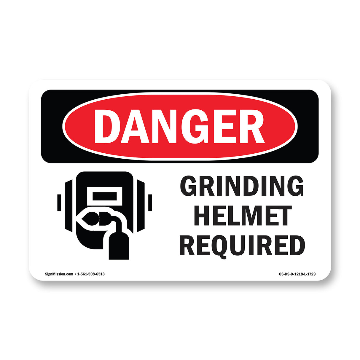 Grinding Helmet Required
