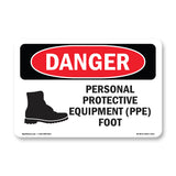 Personal Protective Equipment Foot