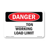 Custom -Ton Working Load Limit