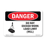Do Not Exceed Work Load Limit Wll