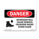 Outrigger Cause Crushing Injury