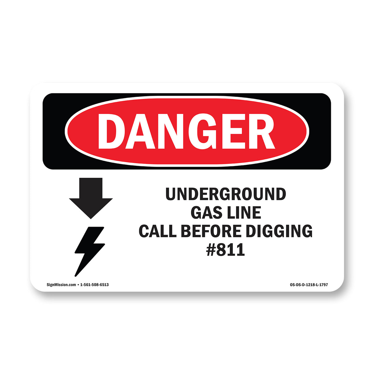 Underground Gas Line Call #811